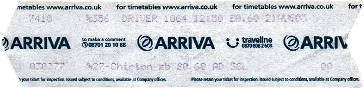 356 Ticket 21/08/03