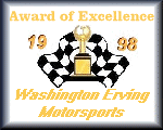 Award of Excellence Washington Erving Motorsports