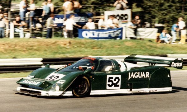 First outing for TWR Group C car at Brands in 1985