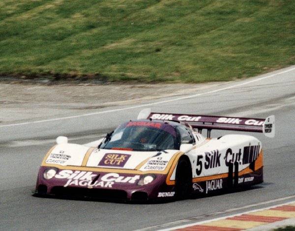 Jaguar at Brands 1987