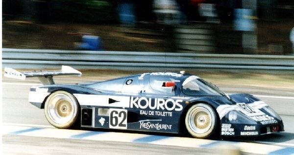 Sauber Mercedes at Le Mans 1987 