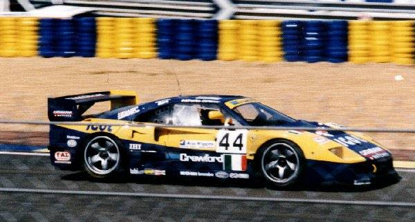 F40 at their last Le Mans, 1996