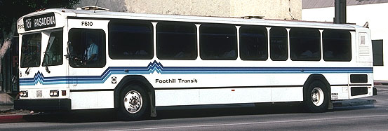 Foot Hills Transit Zone 610