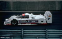 The pitlane at the Glen