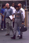 Raul after practice, the Glen, 1998