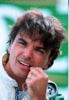 Raul bites his earpiece, Homestead, 1999