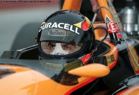 Raul waiting for practice to begin
