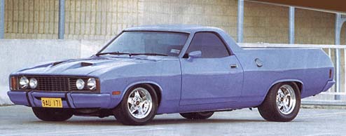 Blue XC Ute
