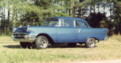 '57 Chevy with lift kit