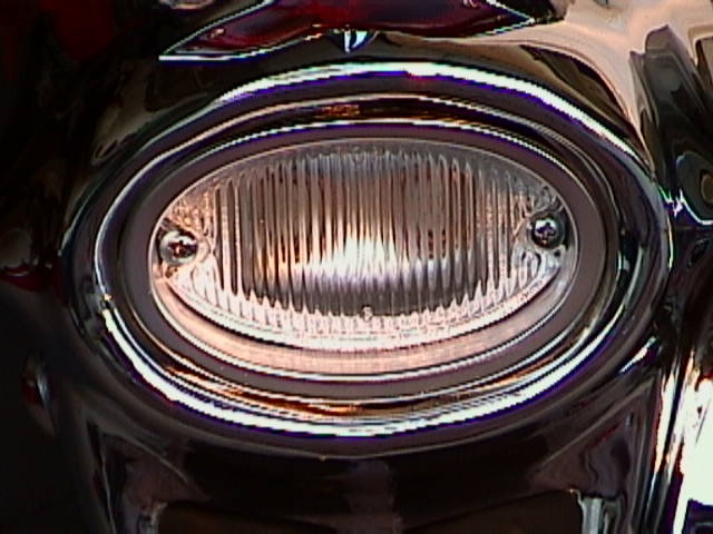 The installed backup lamp