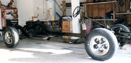 The Frame Ready for the Engine