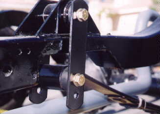 Rear leaf spring pocket kit