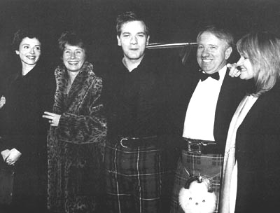 "Ewan, get your kilt on lad! Were going out tonight!"