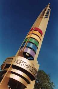 Halsted Street pylon
