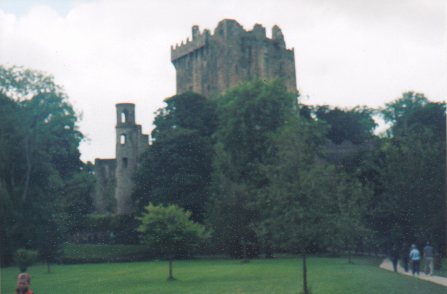 Blarney Castle from the estate entrance