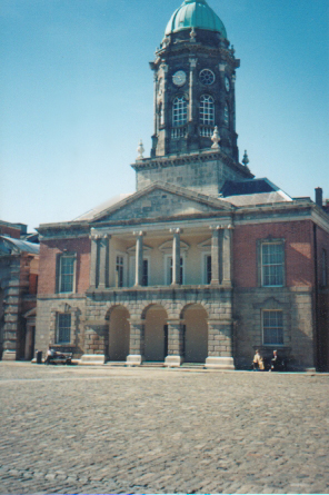 The square at he Dublin government offices