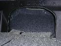Trunk with rear seats folded down