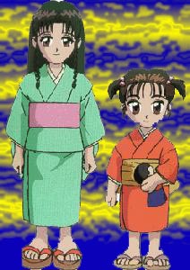 Ayame and Suzume - donated by AnneAkemi