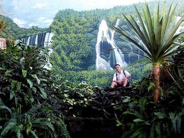 Thee Lor Su Waterfall Mural
