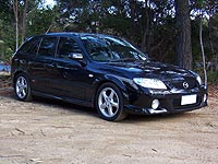 Kyra's recently lowered Black SP20....