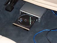 Dogo's In-car DVD player..
