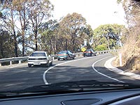 On the twisties to Lorne