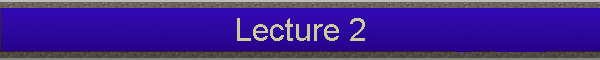 Lecture 2