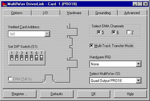 DriverLink - Hardware Page v3.00