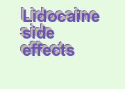lidocaine plo
