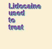 lidocaine plo