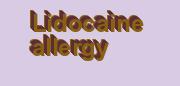 lidocaine plo