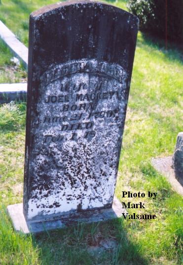 Martha (Orr) Mackey grave