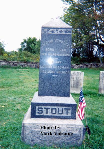 Grave of Nathan Stout