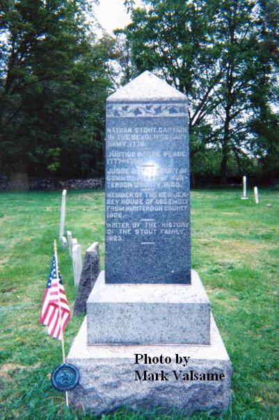 Grave of Nathan Stout