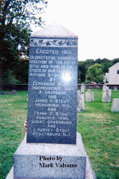 Grave of Nathan Stout