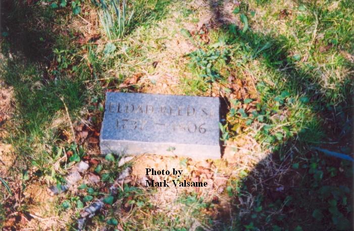 Eldad Reed's grave