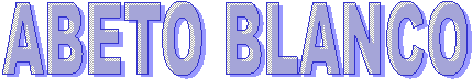 ABETO BLANCO