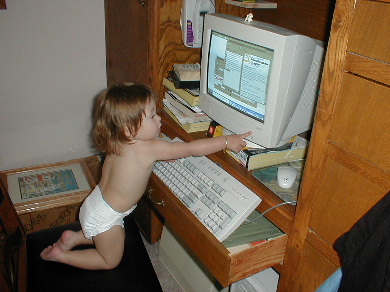 ora si ya valio madre su compu, mejor la apago no vaya a despertar