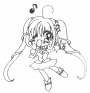 Lucia como idol (Mermaid Meldoy Pichi Pichi Pitch)