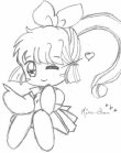 Saint Tail en chibi por Mira-chan