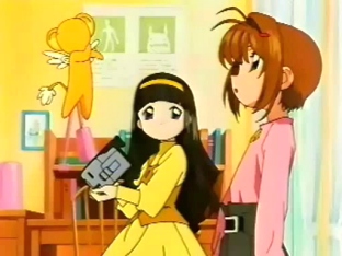 Kero-chan, Tomoyo y Sakura