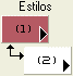 Recuadro de estilo de los colores