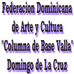 Ventana #84,Columna de Apoyo Valla Promocion,Federacion Dominicana de Arte y Cultura