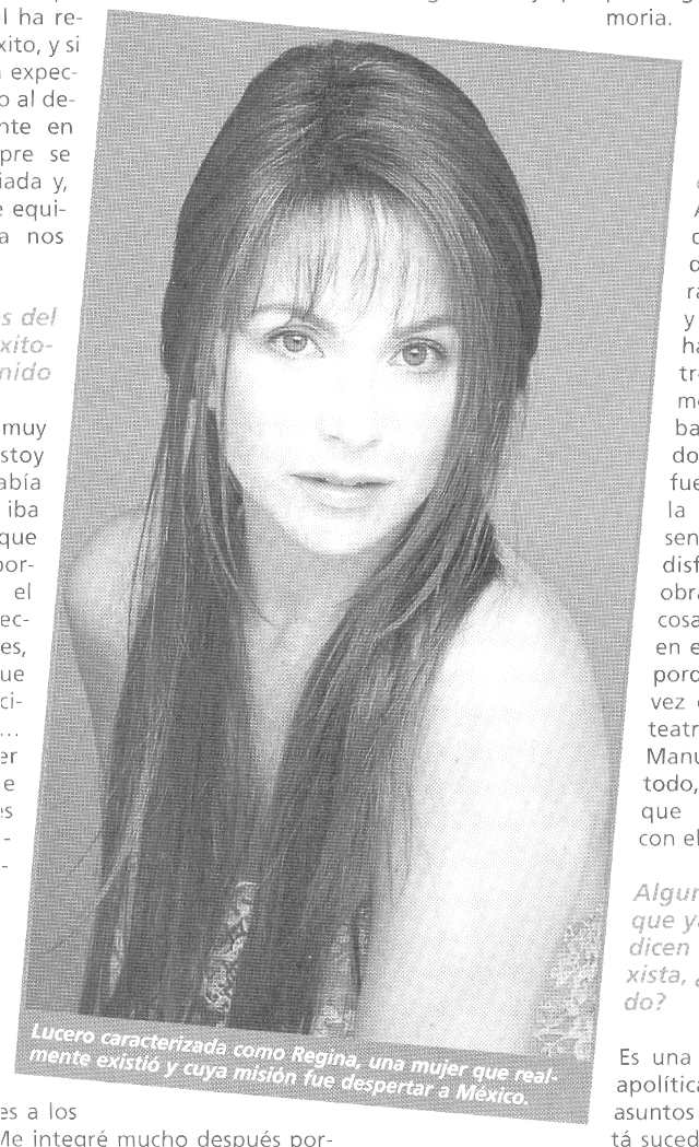 VISITA A OTRAS FIGURAS DEL ESPECTCULO...ESTA FOTO Y LA DE ABAJO,DE LA REVISTA TV Y MS DE MXICO