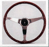 NARDI ANNI 50 WOOD/GLOSSY STEERING WHEEL 380mm