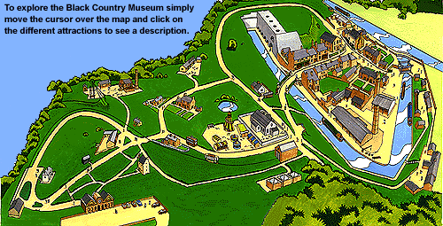  Map of the Black Country Living Museum