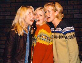 The Chicks singing at a concert!  See 'em at a concert near you!