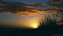 sunset on the 90 Mile Beach