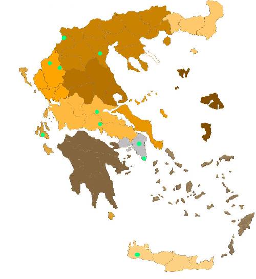 Map of National Parks