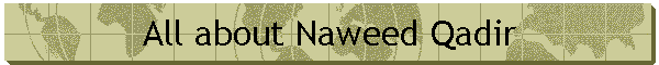 All about Naweed Qadir